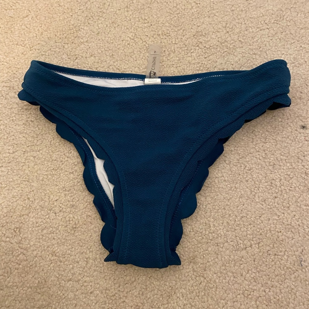 Cupshe bikini bottom size small Blue